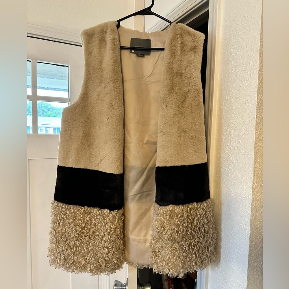 Anthropologie Lindsie Sherpa Vest